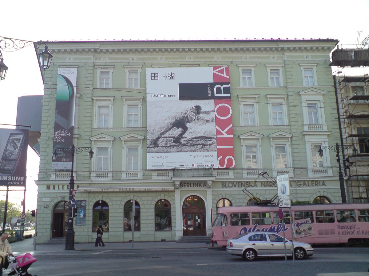 Esterházy Palace on Ľudovít Štúr Square, protected monument in Slovakia