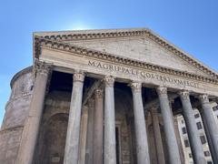 Exterior of the Pantheon in Rome