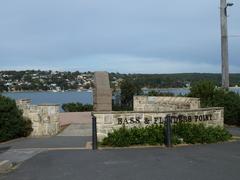 Bass and Flinders Point coastal cliffs and ocean view in Cronulla, New South Wales, Australia