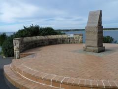 Bass and Flinders Point coastal view in Cronulla, New South Wales, Australia