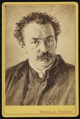 Portrait photograph of Jan Matejko by Henryk Groppler from 1872-1900