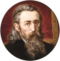 Self-portrait of Jan Matejko in 1887