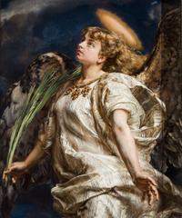 Painting study of Joan of Arc by Jan Matejko 1886