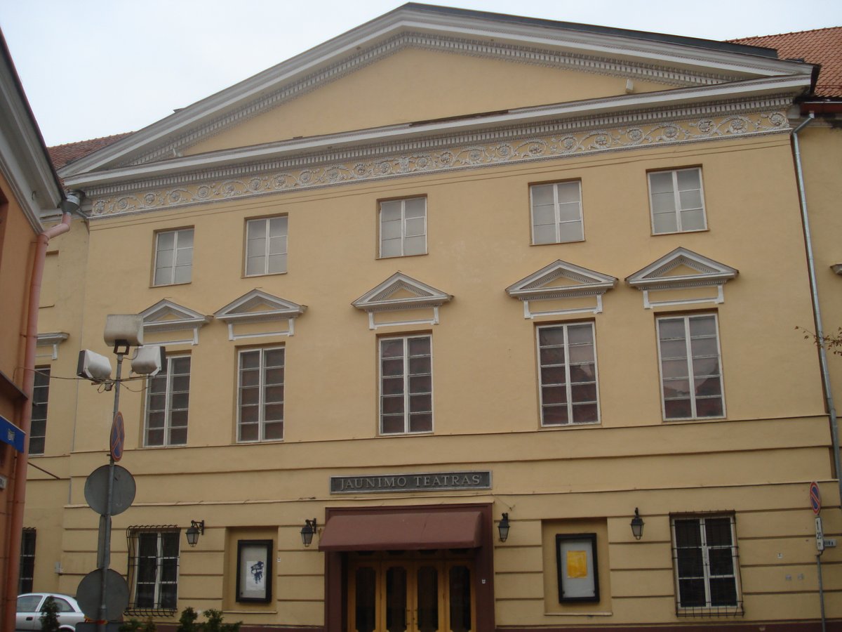Oginski Palace in Vilnius Lithuania